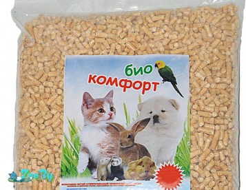 Наполнитель для туалета BioComfort Древесный (30л)