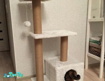 Когтеточка дом для кошек