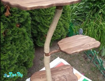 Когтеточка столбик из дерева