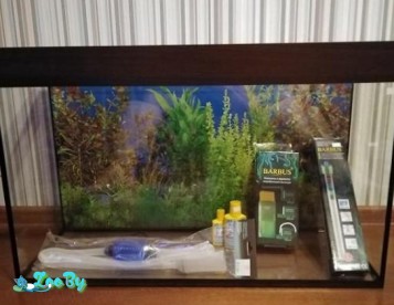Аквариум новый 120л