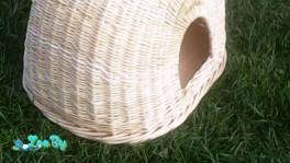 Лежанки, домики, переноски из натуральной ивовой лозы