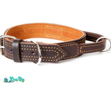 Кожаный ошейник для больших собак